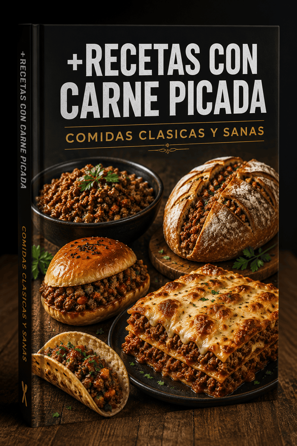 90 COMIDA CASERAS CON CARNE PICADA LISTAS EN 30 MINUTOS +  BONOS GRATIS